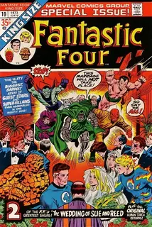 Cover of Fantastic Four Annual #10