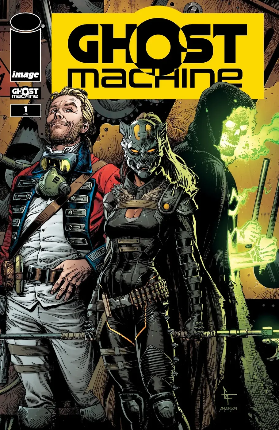 Cover of Ghost Machine #1