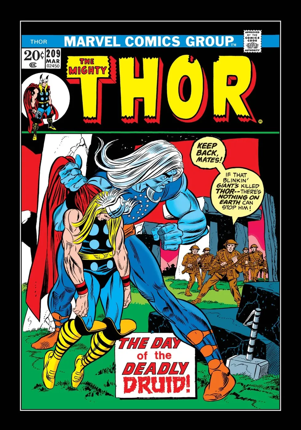 Cover of Thor #209