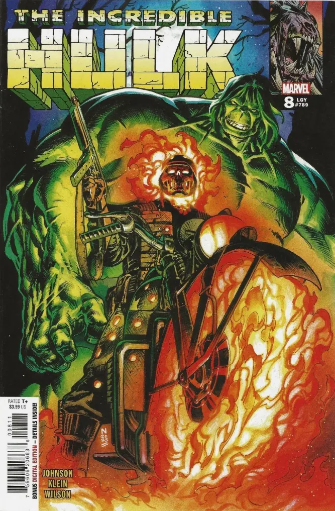 Cover of Incredible Hulk #8 (789)