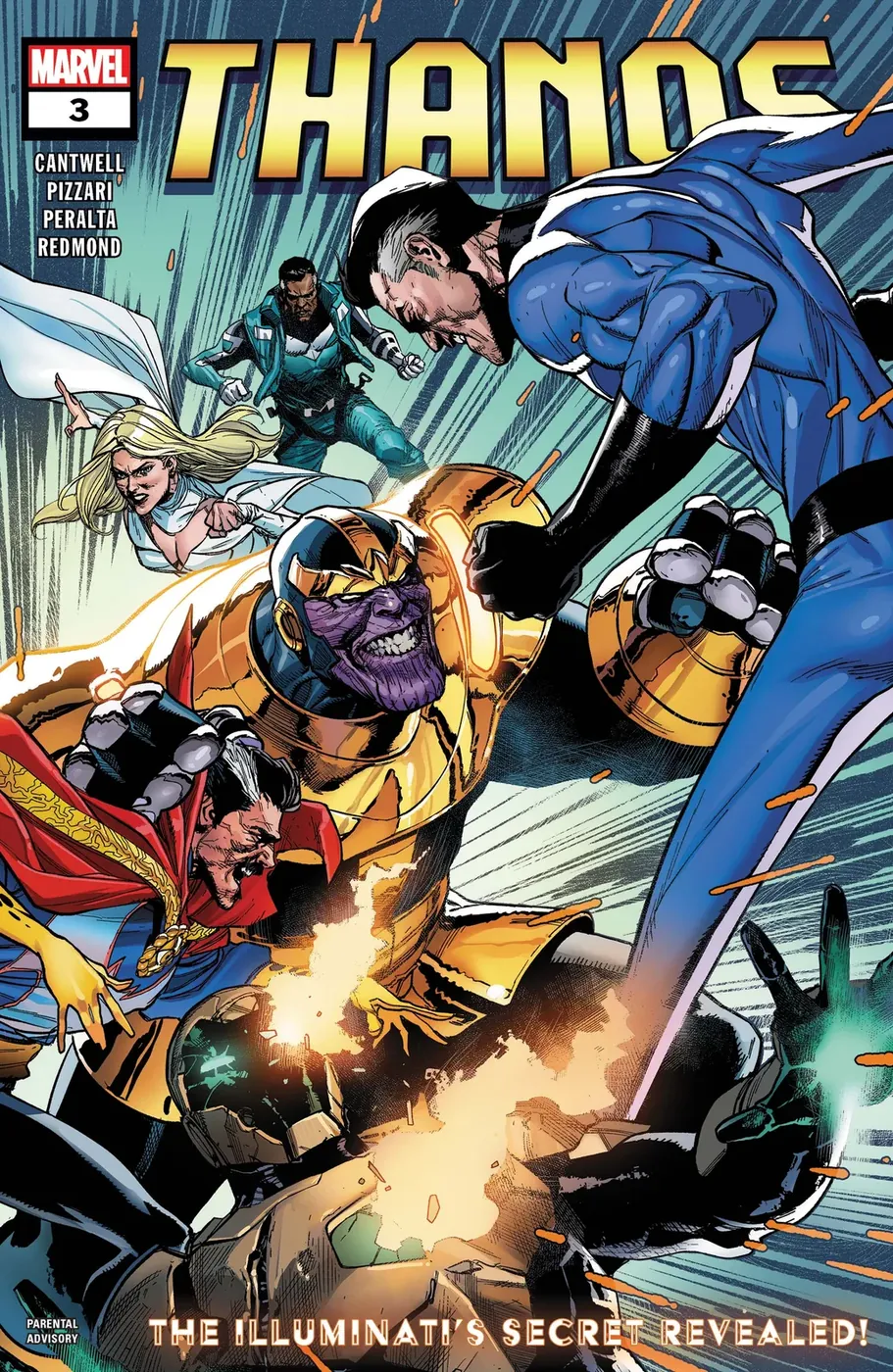 Cover of Thanos #3
