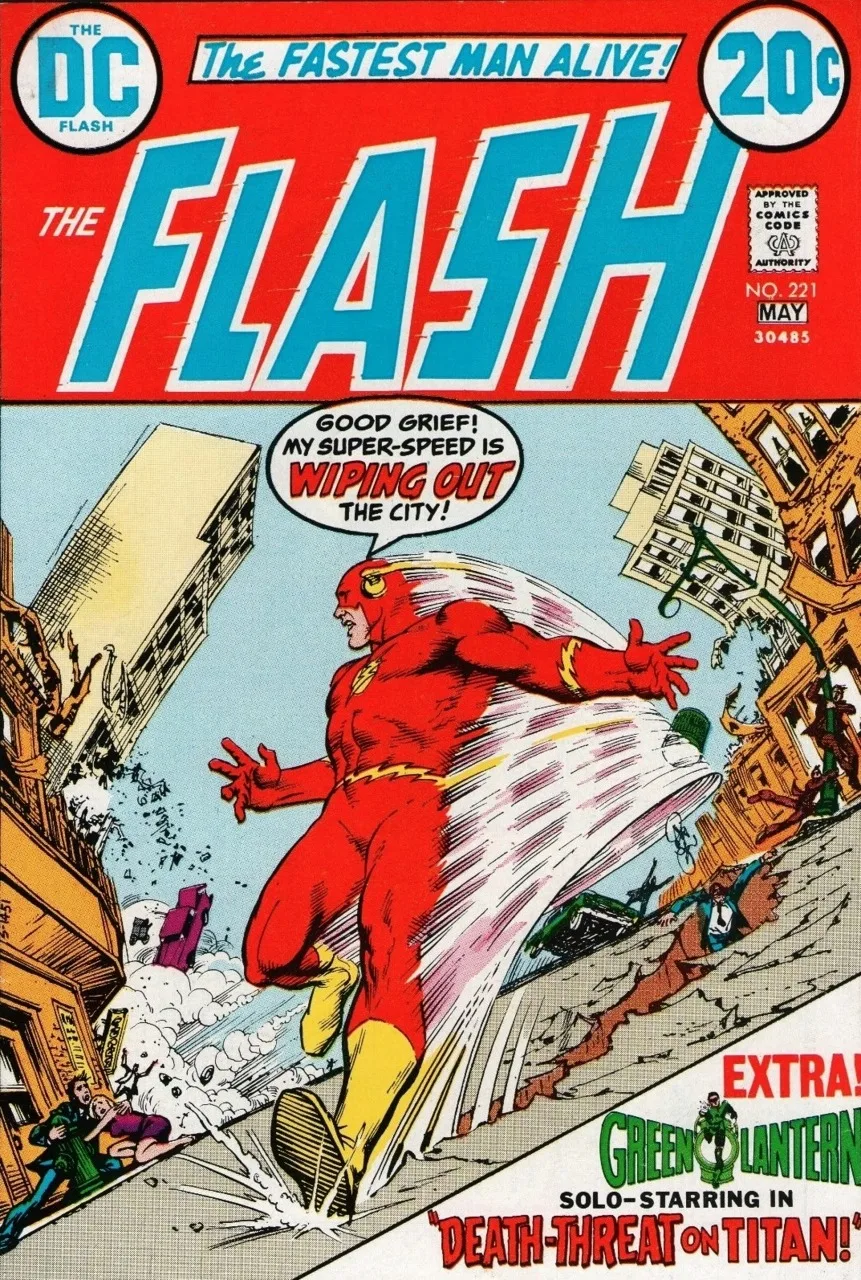 Cover of The Flash #221