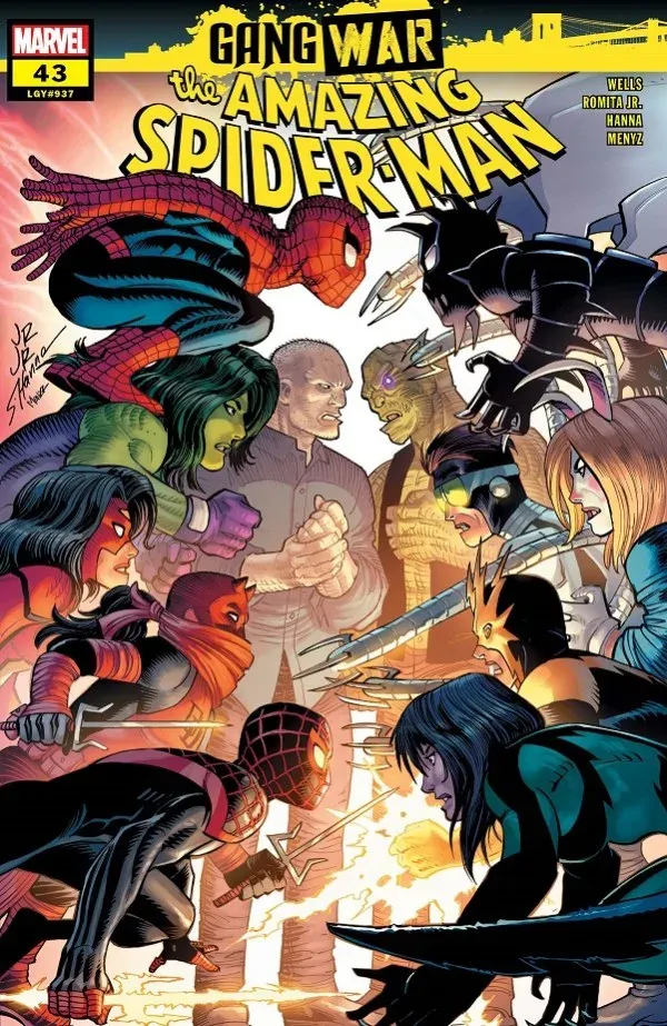 Cover of The Amazing Spider-Man #43 (937)
