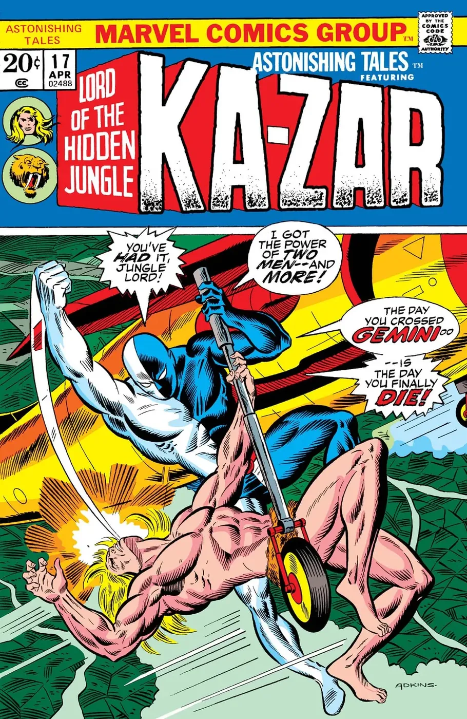 Cover of Astonishing Tales #17