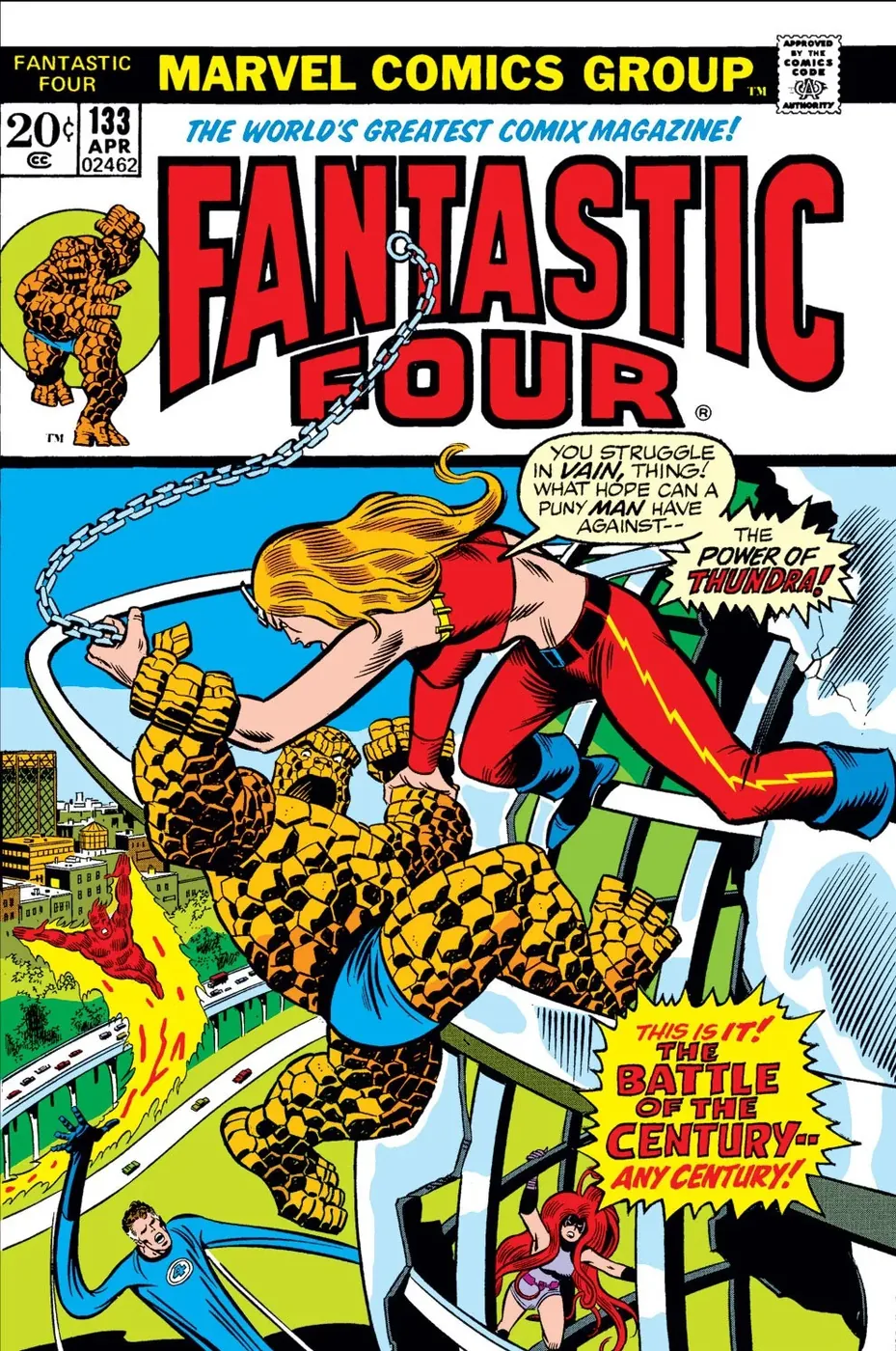 Cover of Fantastic Four #133