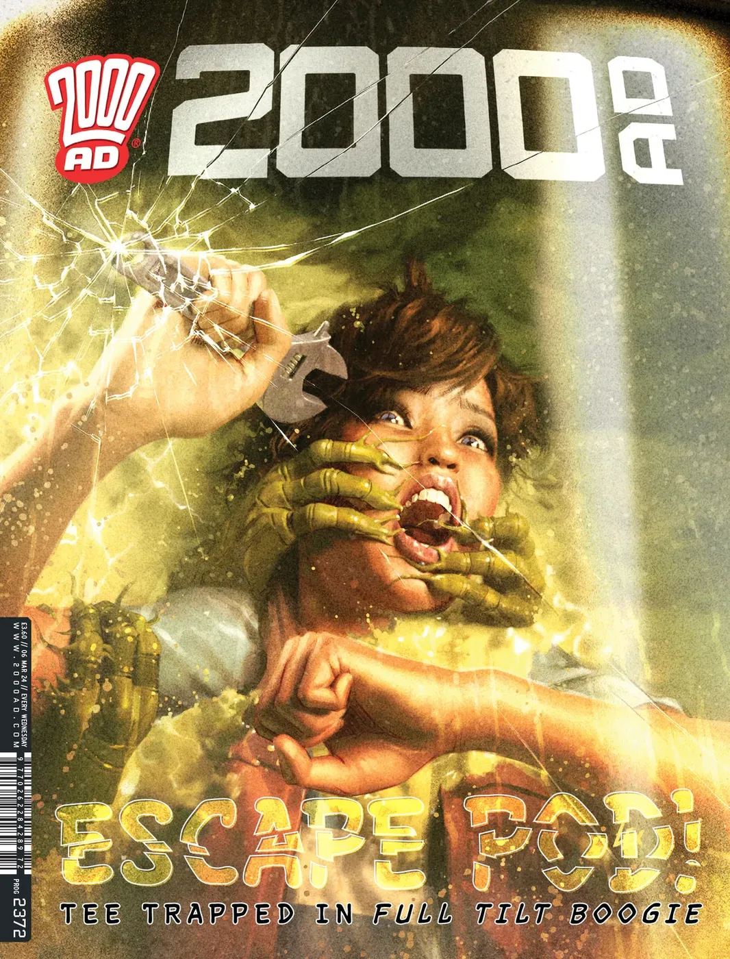 Cover of 2000 AD #2372