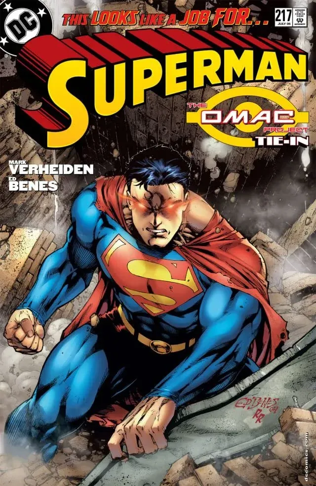 Cover of Superman #217