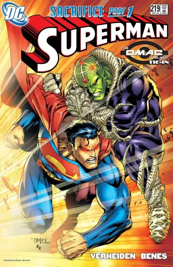 Cover of Superman #219