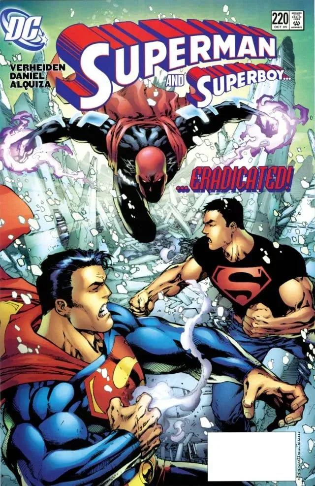 Cover of Superman #220