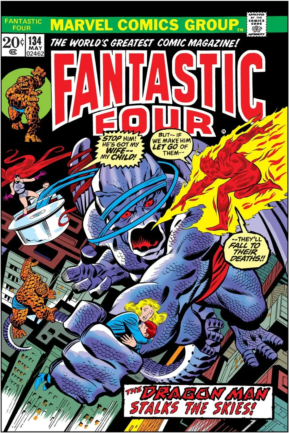 Cover of Fantastic Four #134