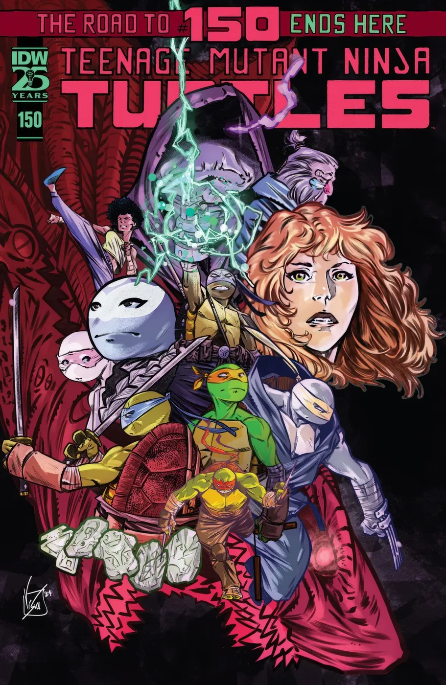 Cover of Teenage Mutant Ninja Turtles #150