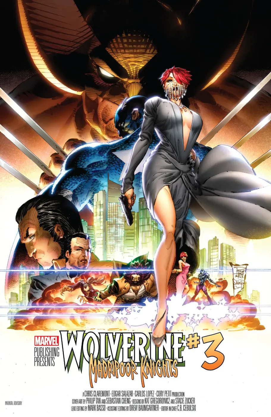 Cover of Wolverine: Madripoor Knights #3