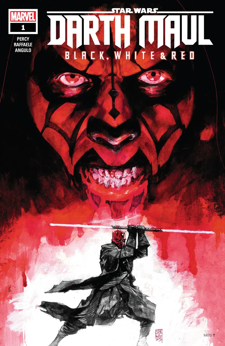 Cover of Star Wars: Darth Maul - Black, White & Red #1