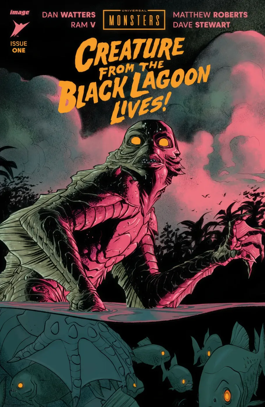 Cover of Universal Monsters: Creature from the Black Lagoon Lives! #1