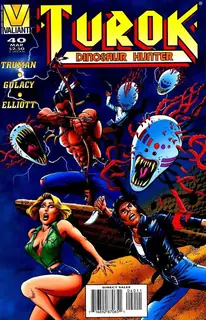 Cover of Turok, Dinosaur Hunter #40