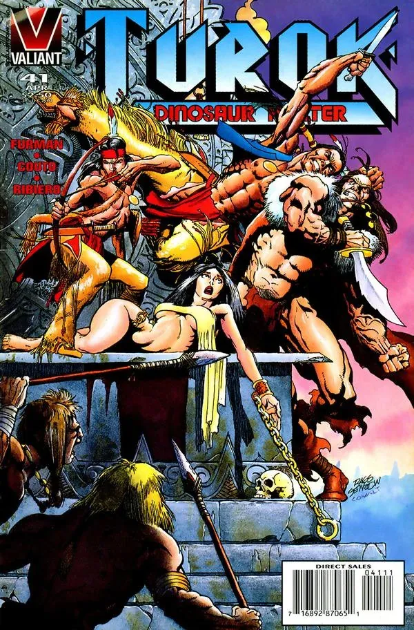 Cover of Turok, Dinosaur Hunter #41