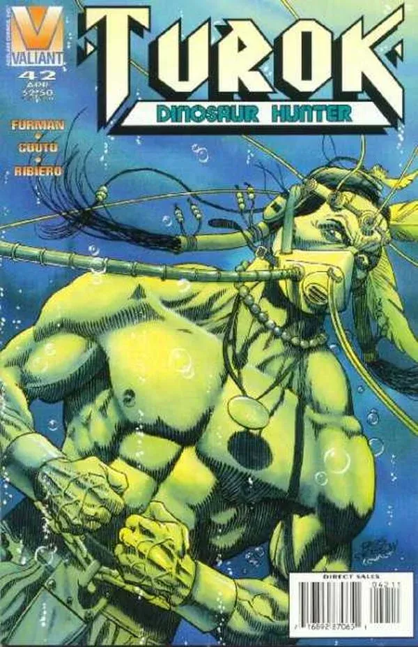 Cover of Turok, Dinosaur Hunter #42