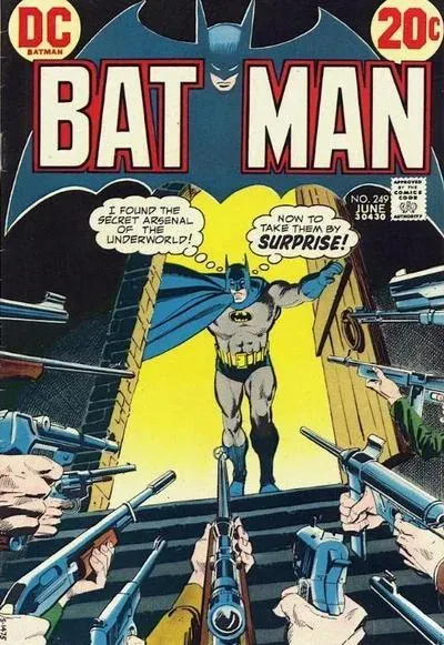 Cover of Batman #249