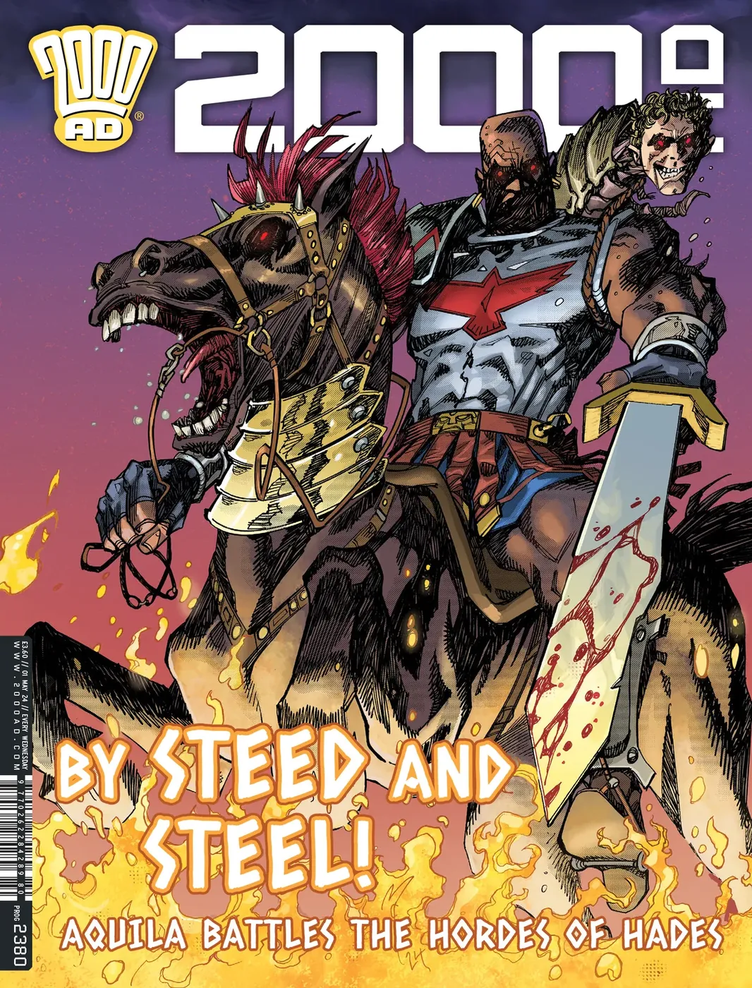 Cover of 2000 AD #2380