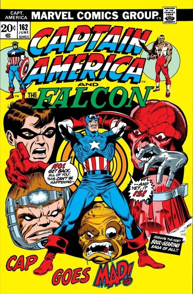 Cover of Captain America #162