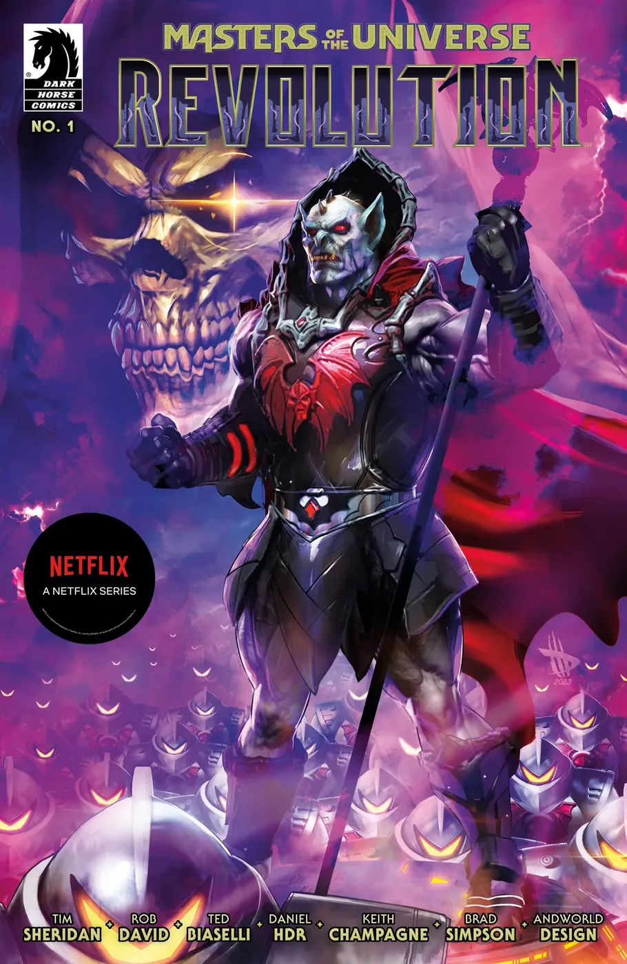 Cover of Masters of the Universe: Revolution #1