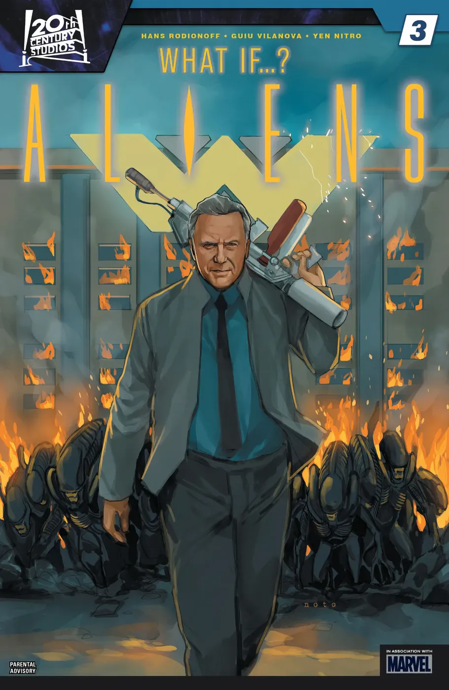 Cover of Aliens: What If...? #3