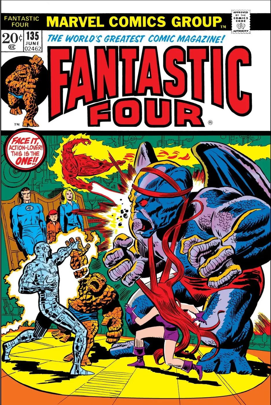 Cover of Fantastic Four #135