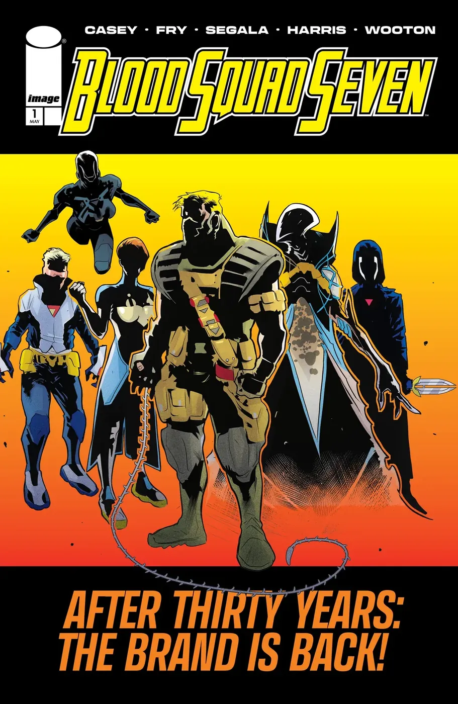 Cover of Blood Squad Seven #1
