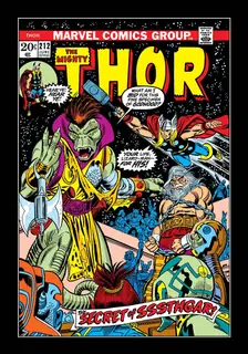 Cover of Thor #212