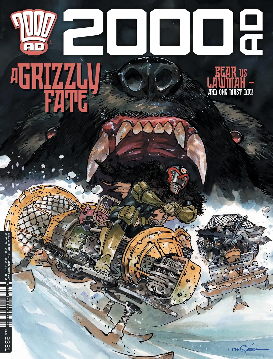Cover of 2000 AD #2381
