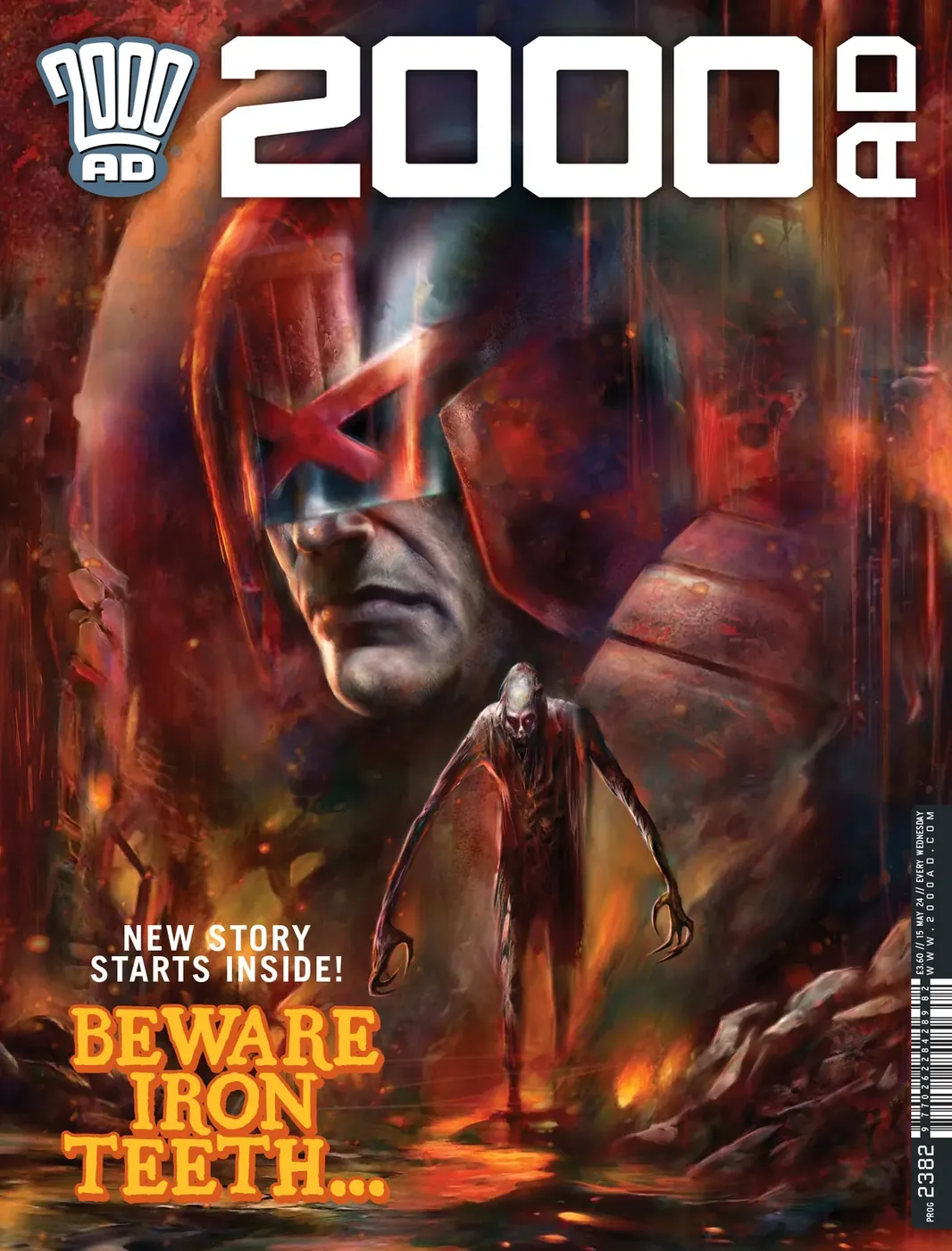 Cover of 2000 AD #2382