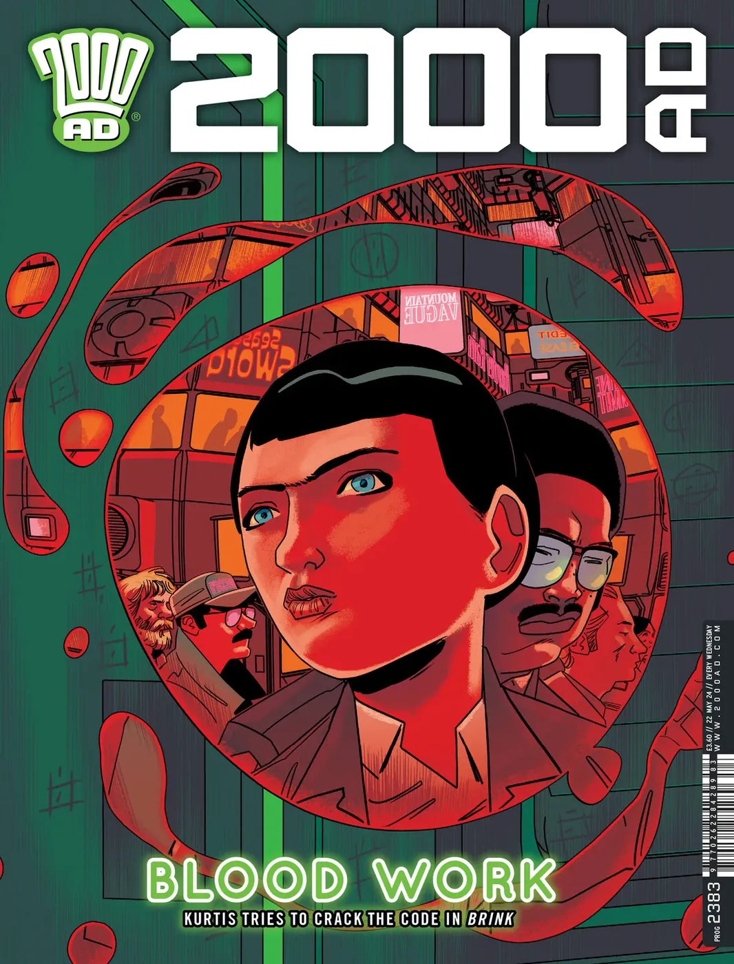 Cover of 2000 AD #2383