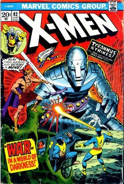 Cover of The X-Men #82