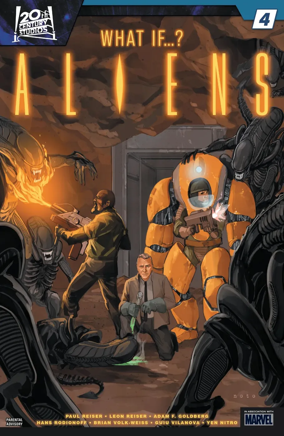 Cover of Aliens: What If...? #4