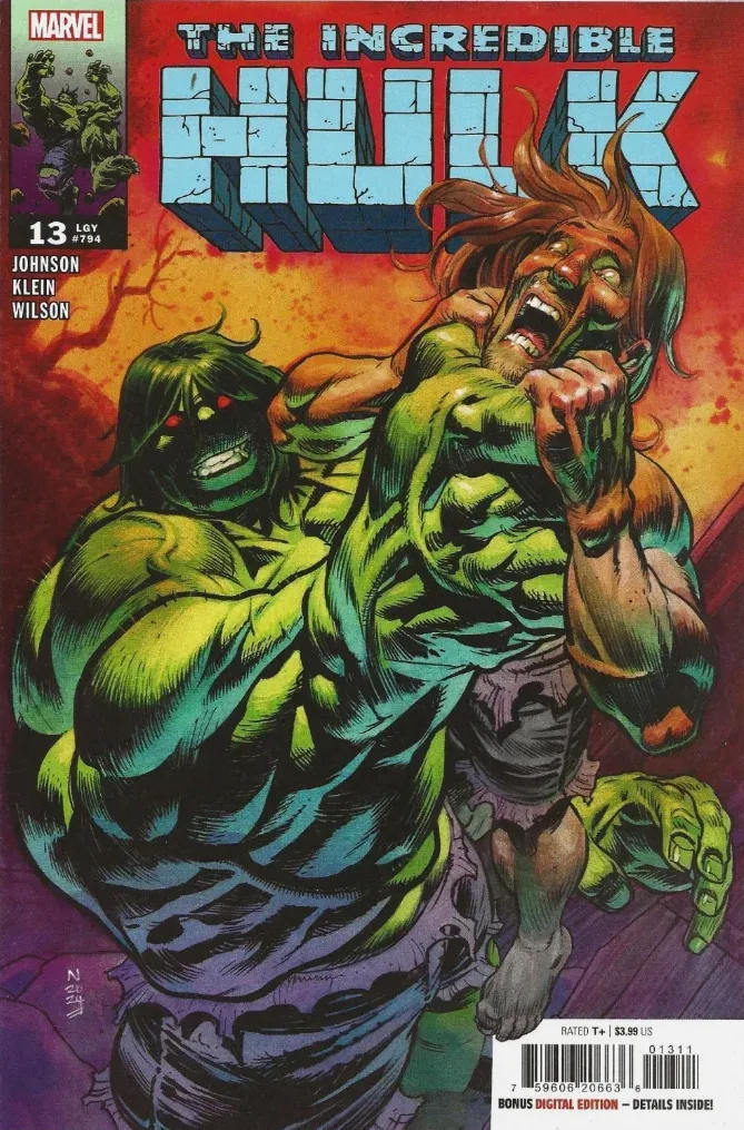 Cover of Incredible Hulk #13 (794)