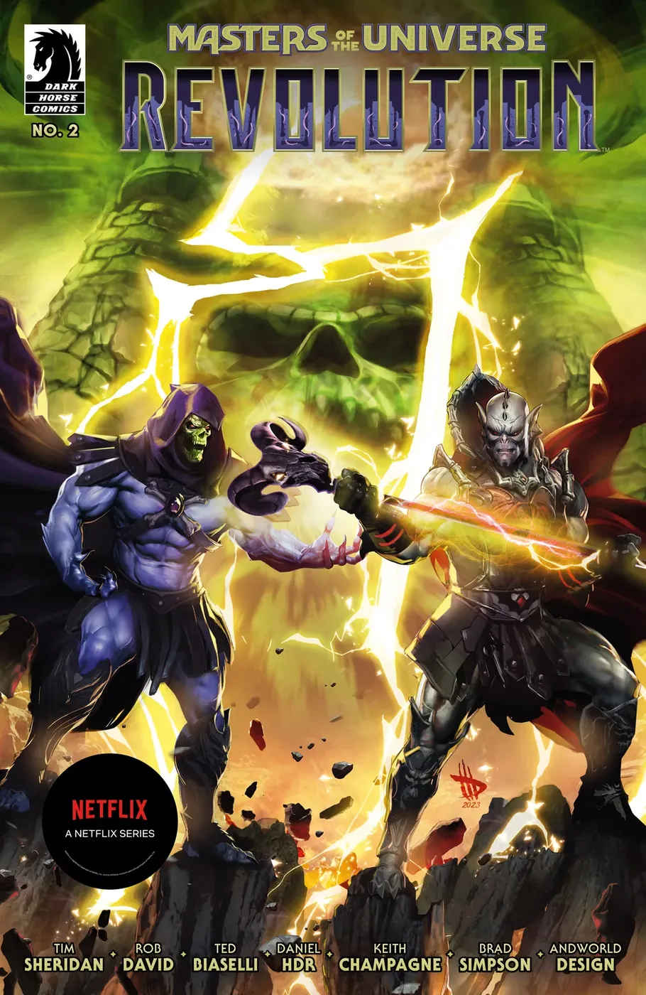 Cover of Masters of the Universe: Revolution #2
