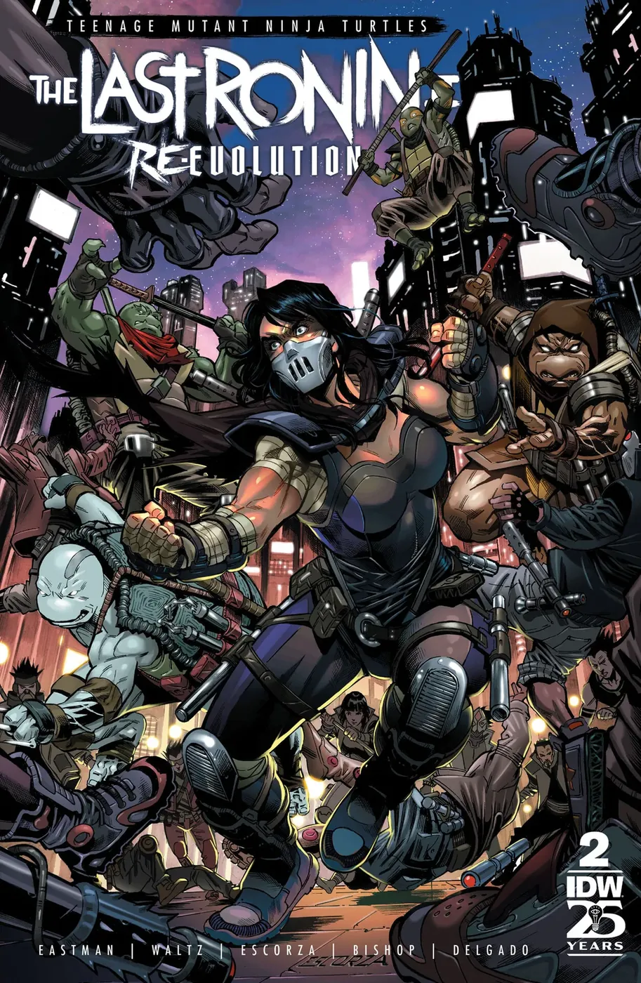 Cover of Teenage Mutant Ninja Turtles: The Last Ronin II: Re-Evolution #1