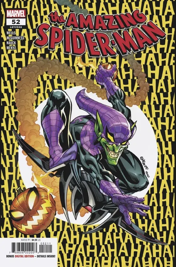 Cover of The Amazing Spider-Man #52 (946)
