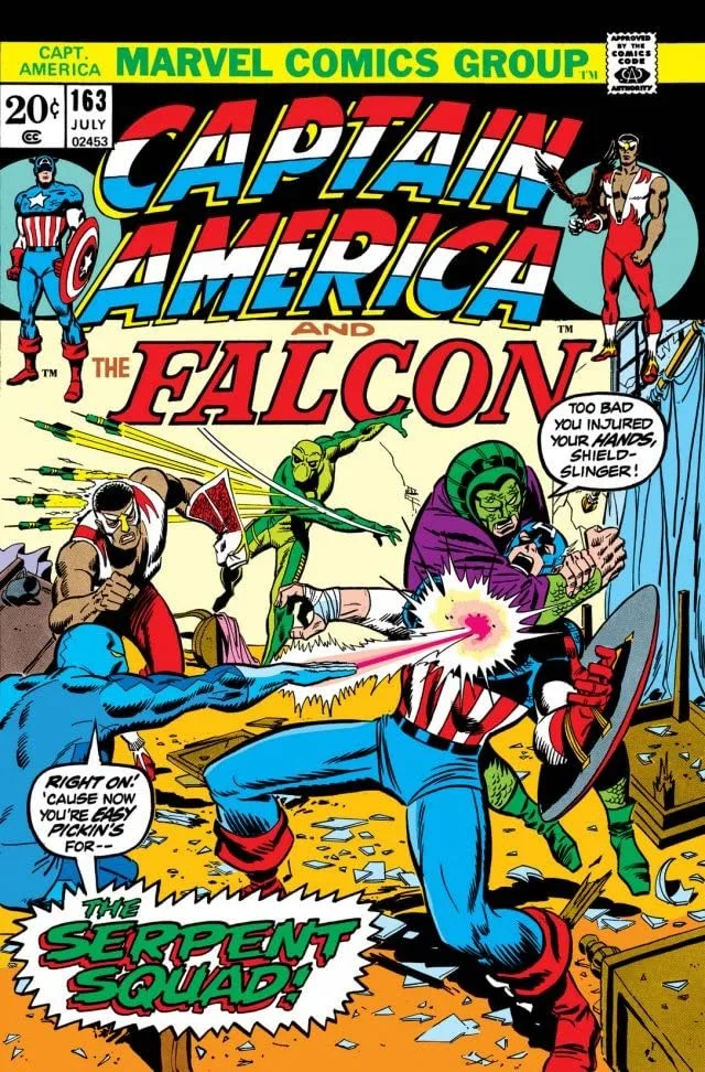 Cover of Captain America #163