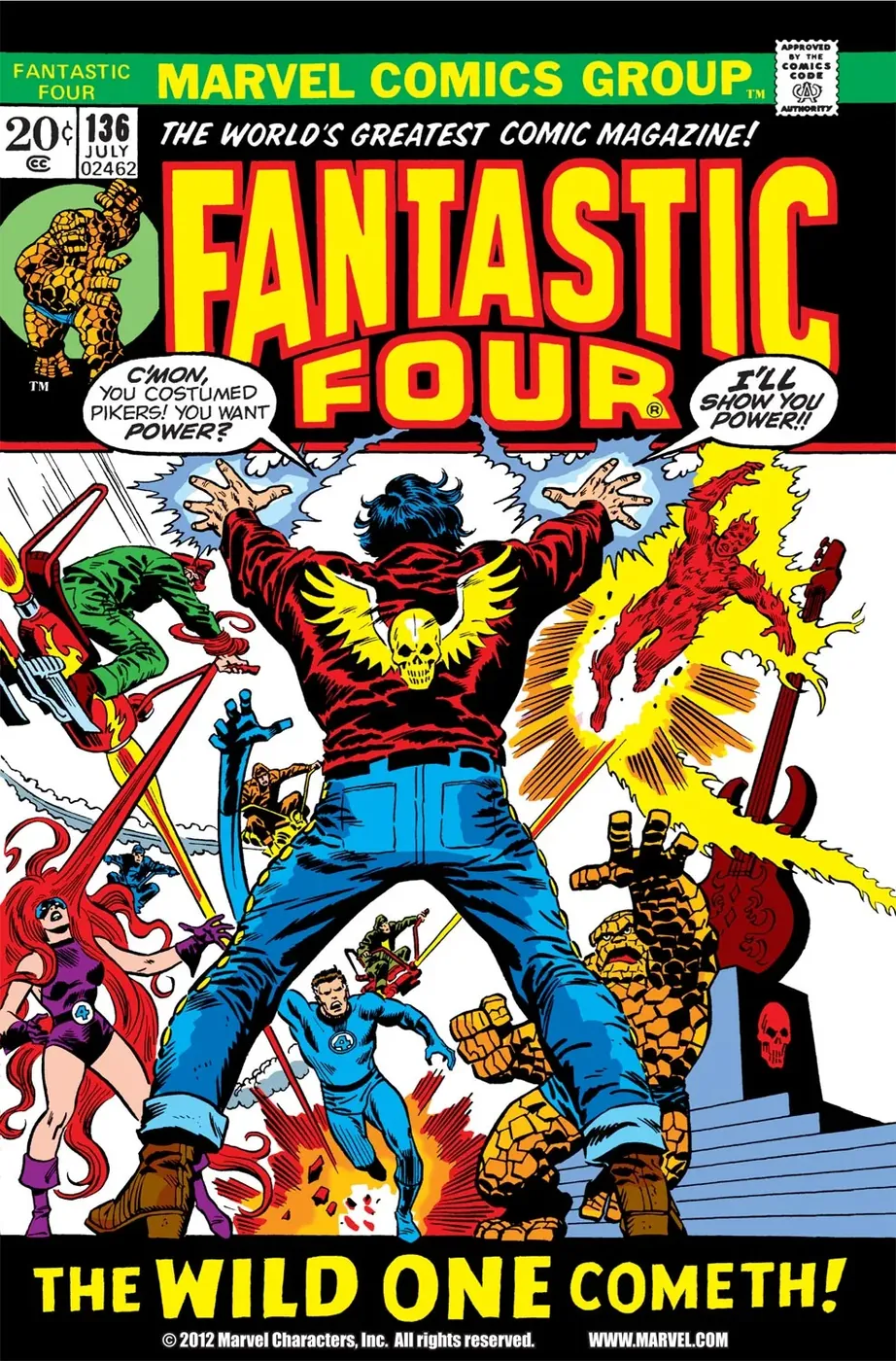 Cover of Fantastic Four #136