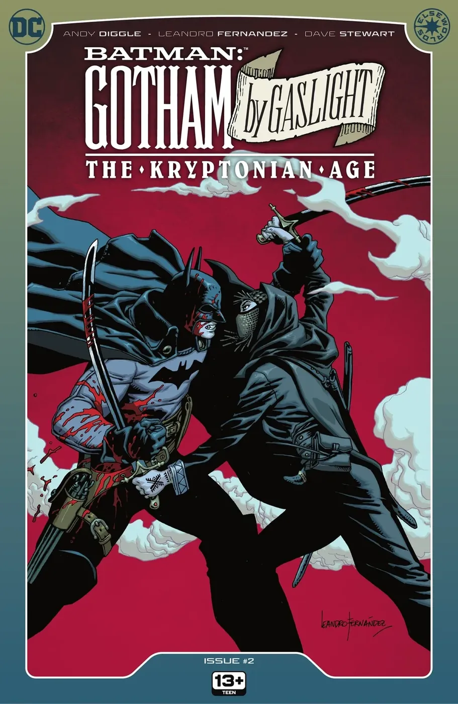 Cover of Batman: Gotham by Gaslight - The Kryptonian Age #2