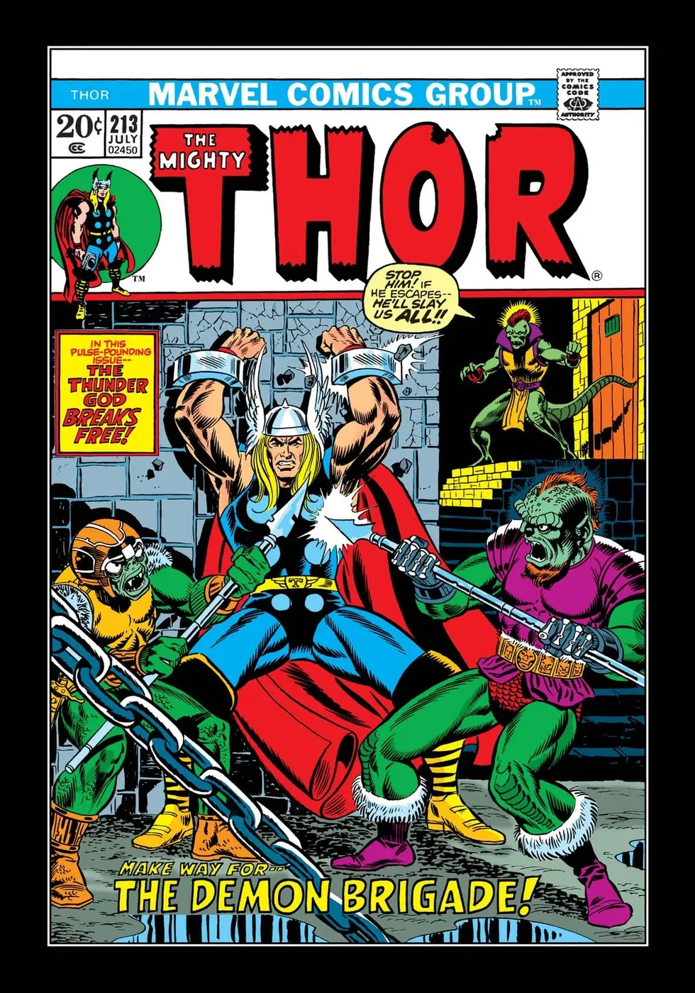 Cover of Thor #213