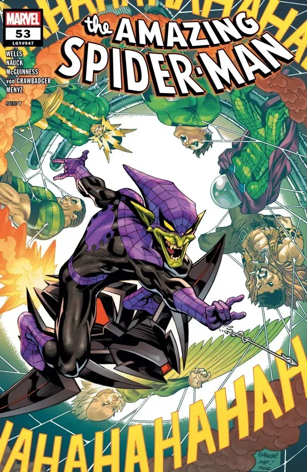 Cover of The Amazing Spider-Man #53 (947)