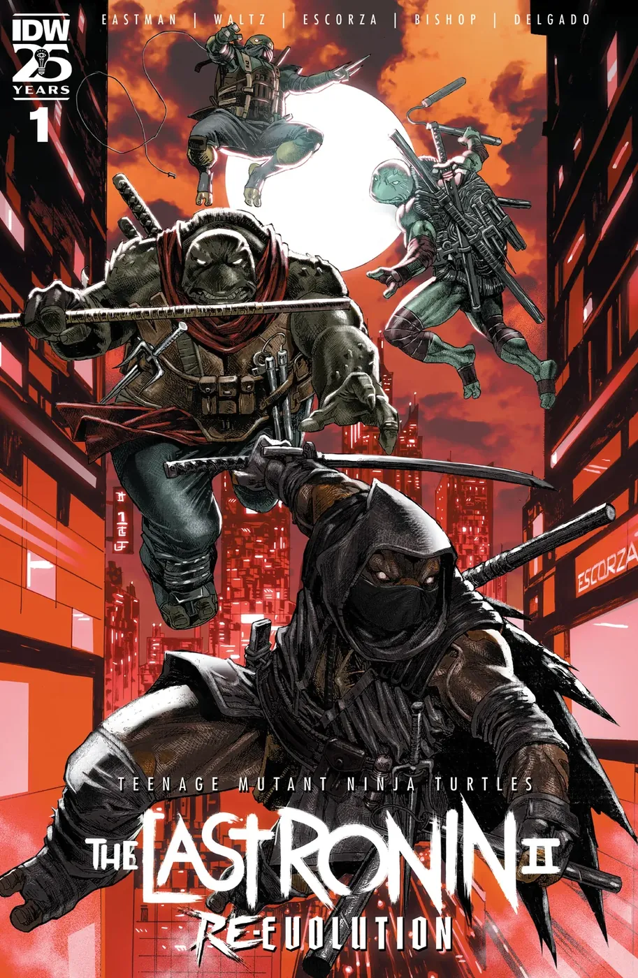 Cover of Teenage Mutant Ninja Turtles #1