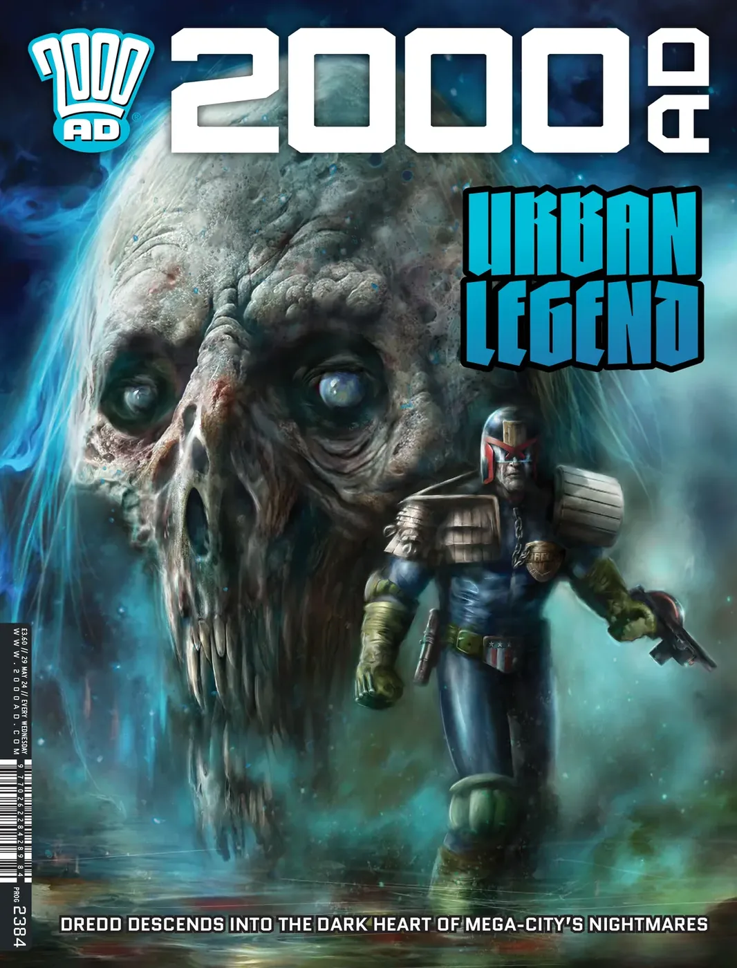 Cover of 2000 AD #2384