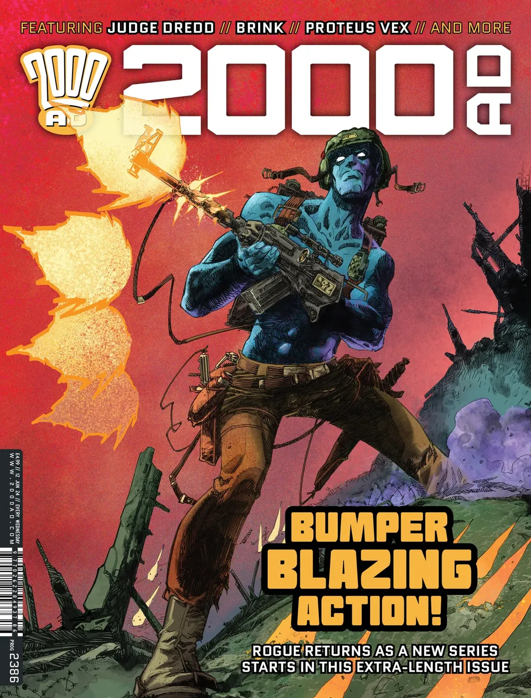 Cover of 2000 AD #2386