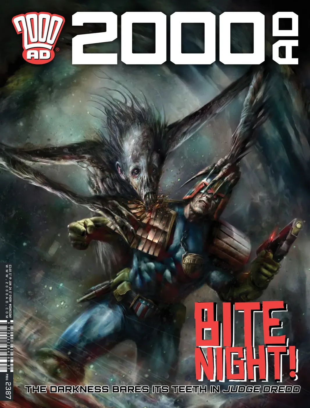 Cover of 2000 AD #2387