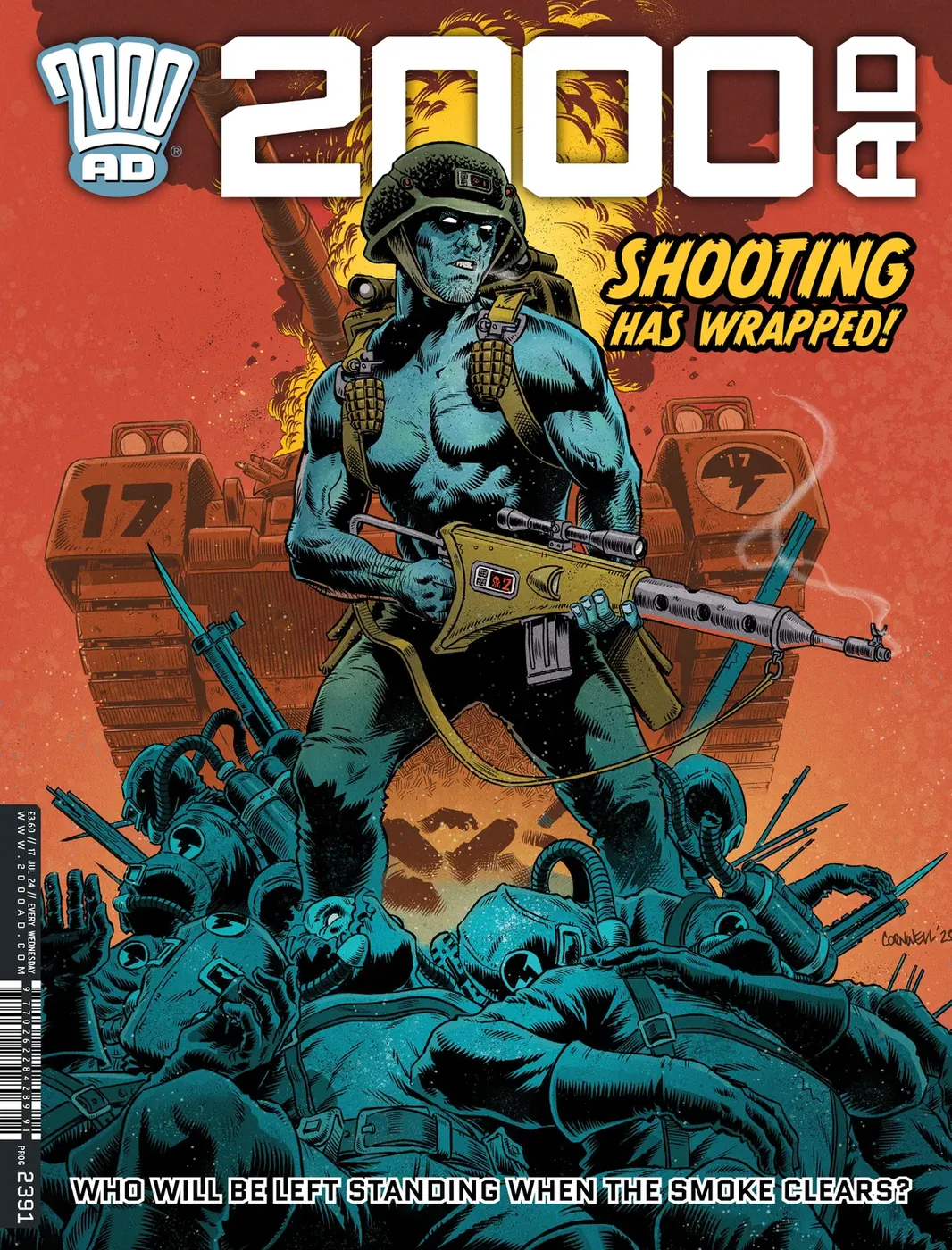 Cover of 2000 AD #2391