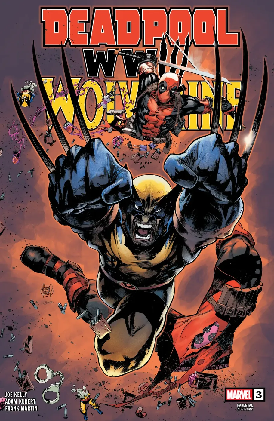 Cover of Deadpool & Wolverine: WWIII #3