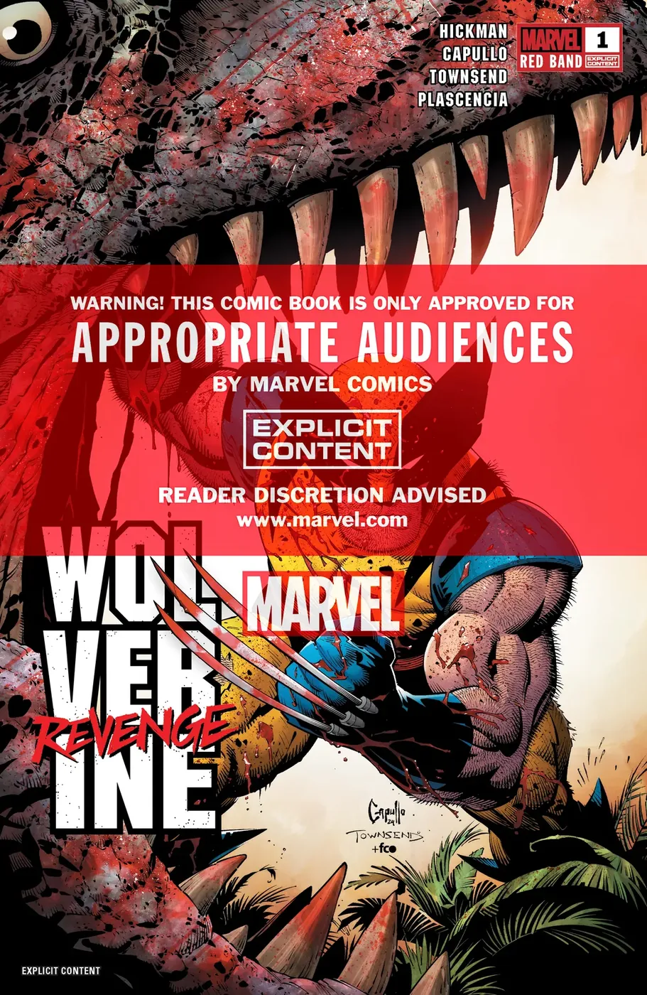 Cover of Wolverine: Revenge - Red Band #1
